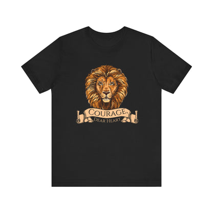 Aslan Courage Dear Heart - Chronicles of Narnia T-shirt