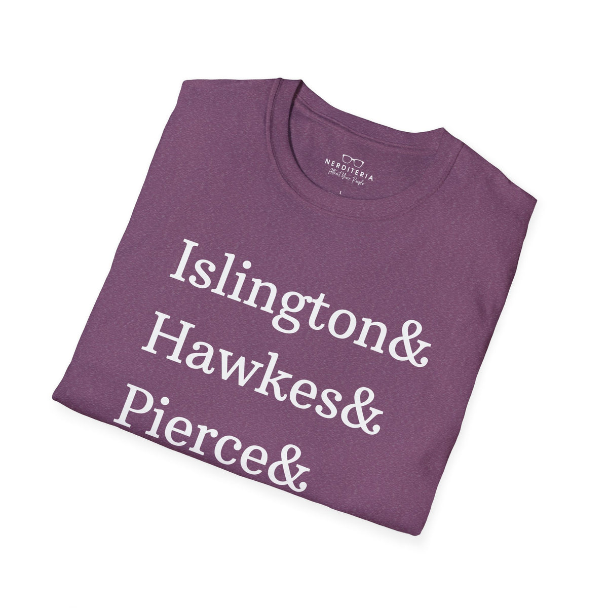 Emma M. Lion Character Names - Book Lovers Softstyle T-Shirt