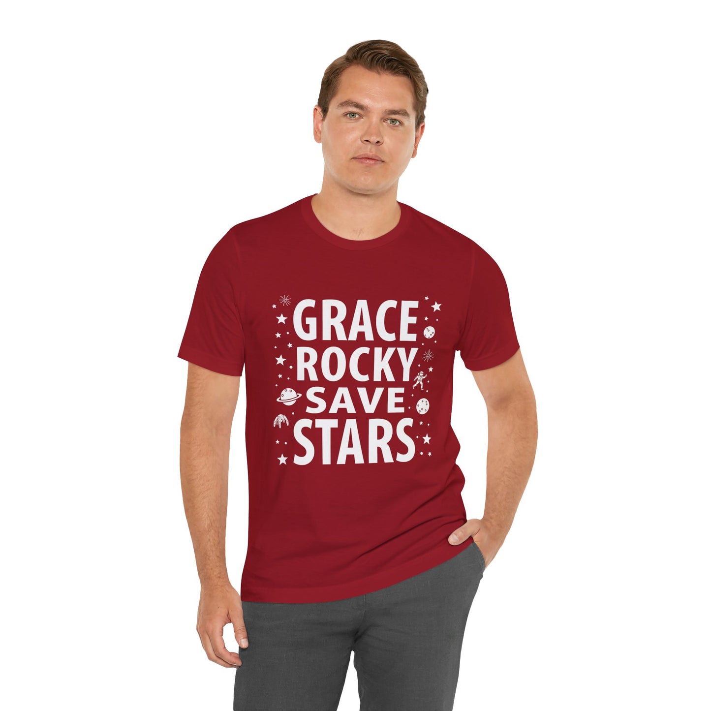 Grace Rocky Save Stars - Project Hail Mary T-Shirt