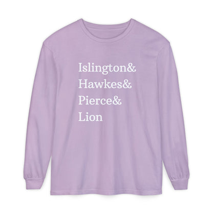 Emma M Lion Character Names - Long Sleeve T-Shirt