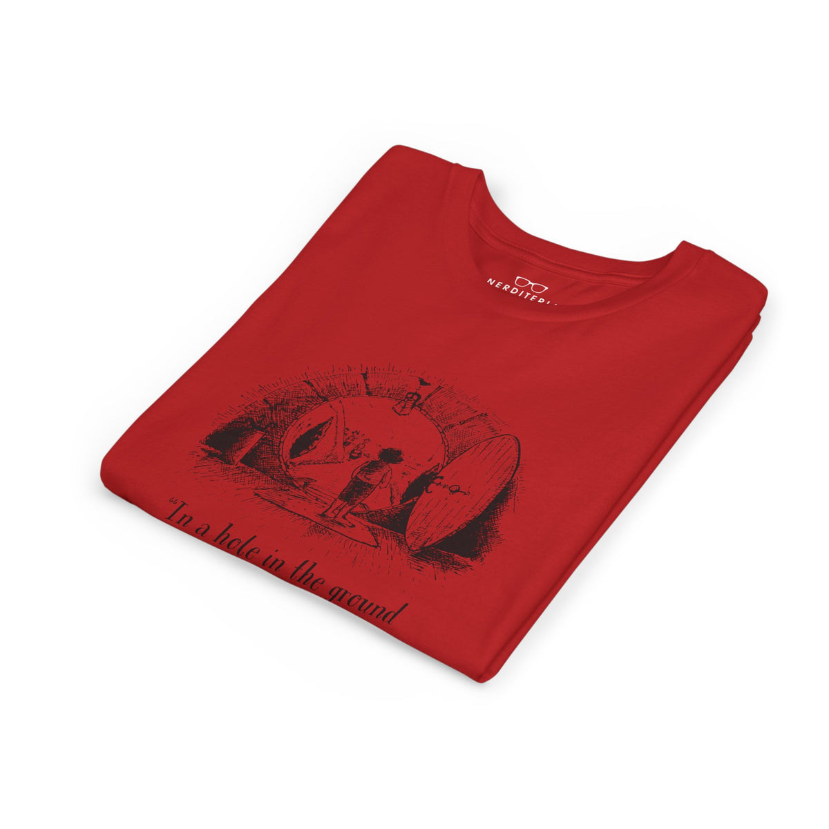 In a Hole in the Ground There Lived a Hobbit - Lord of the Rings Kids’ Tee