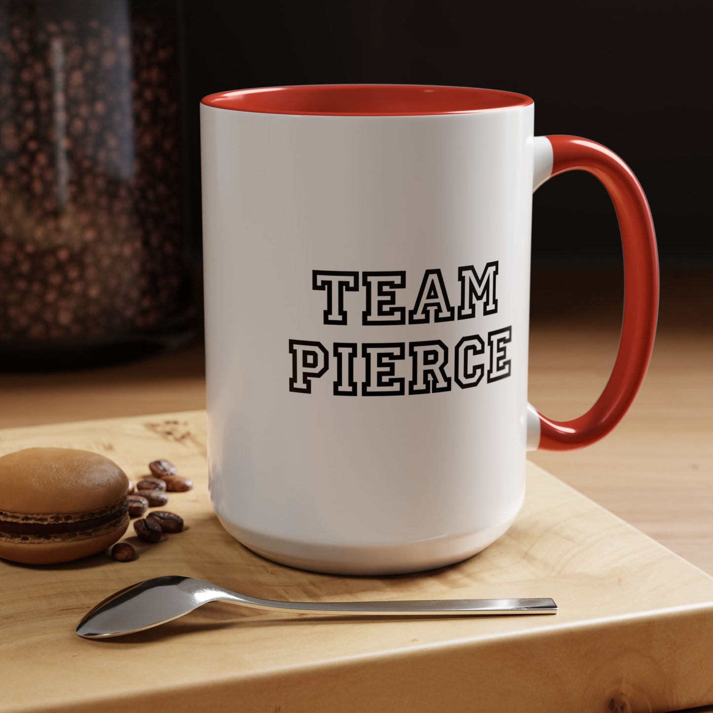 Team Pierce (& Tybalt) - Emma M Lion Coffee Mug