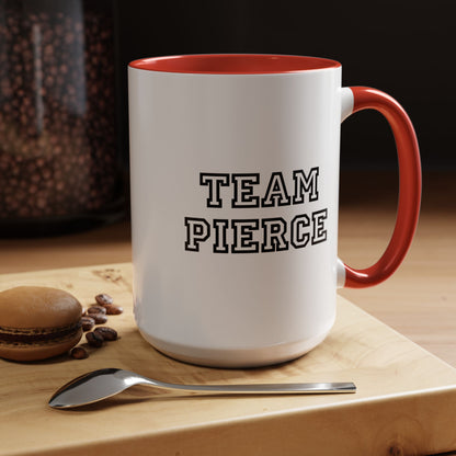 Team Pierce (& Tybalt) - Emma M Lion Coffee Mug