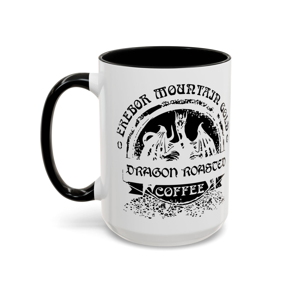 Erebor Mountain Dragon Roasted - The Hobbit Coffee Mug