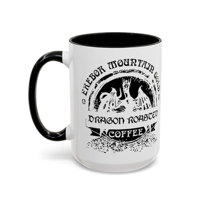 Erebor Mountain Dragon Roasted - The Hobbit Coffee Mug