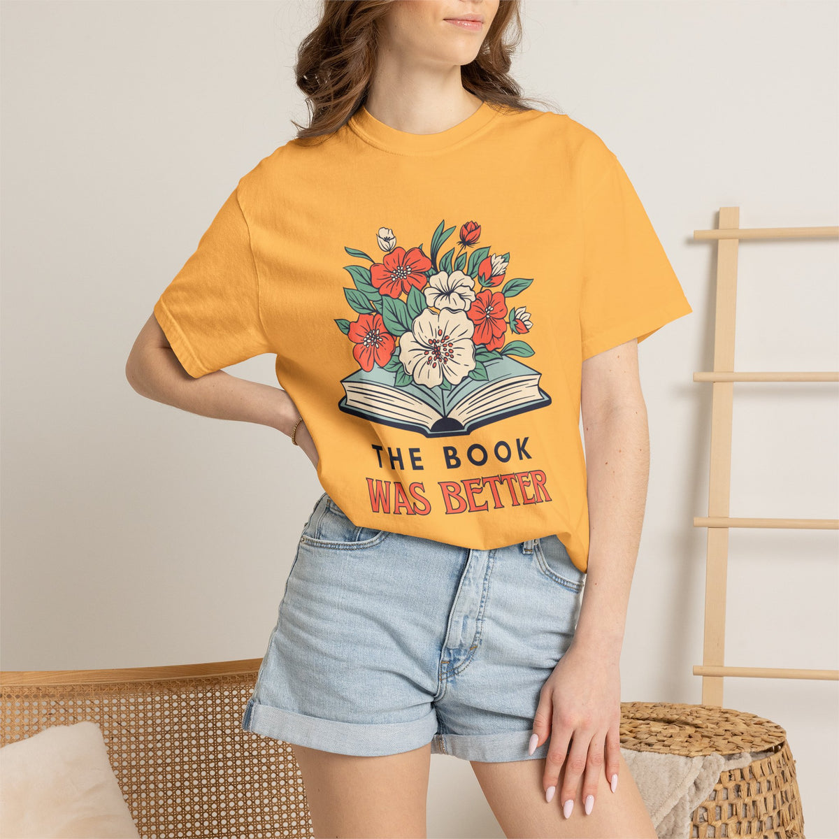 The Book Was Better - Book Lover's T-shirt