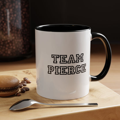 Team Pierce (& Tybalt) - Emma M Lion Coffee Mug