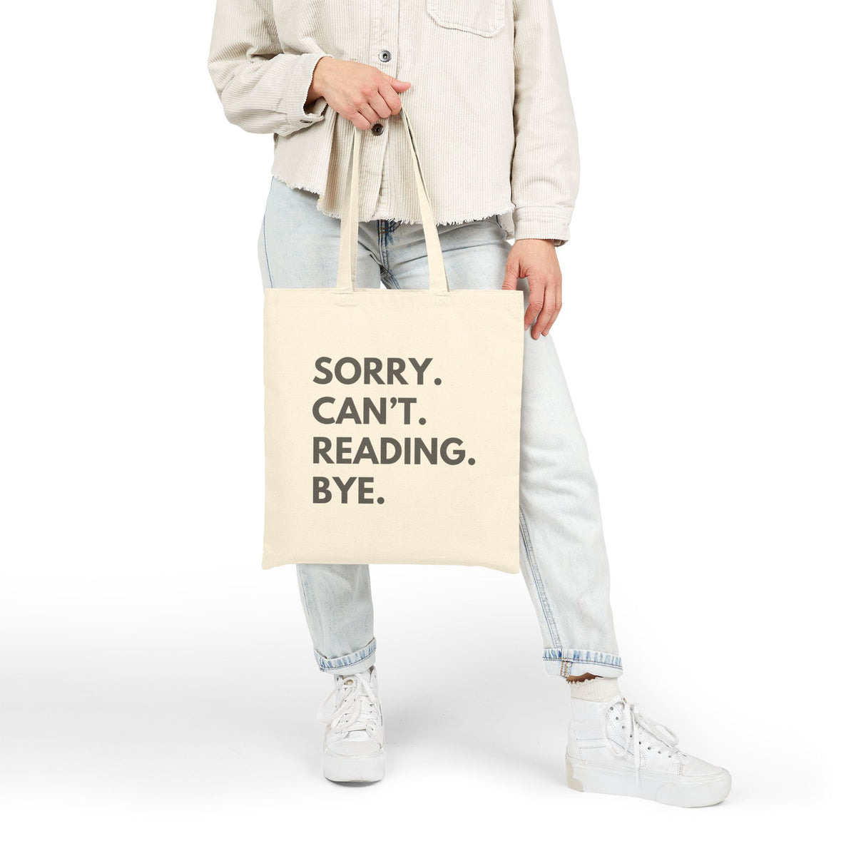 Sorry. Can't. Reading. Bye. Tote Bag - Book Lovers