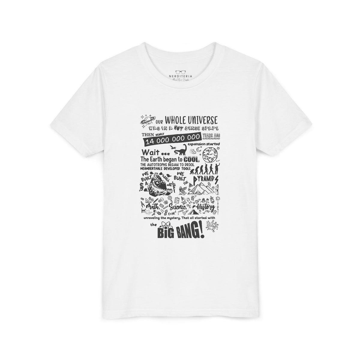 Big Bang Theory Theme Song Kid's T-Shirt