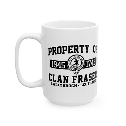 Property of Clan Fraser - Outlander Coffee Mug