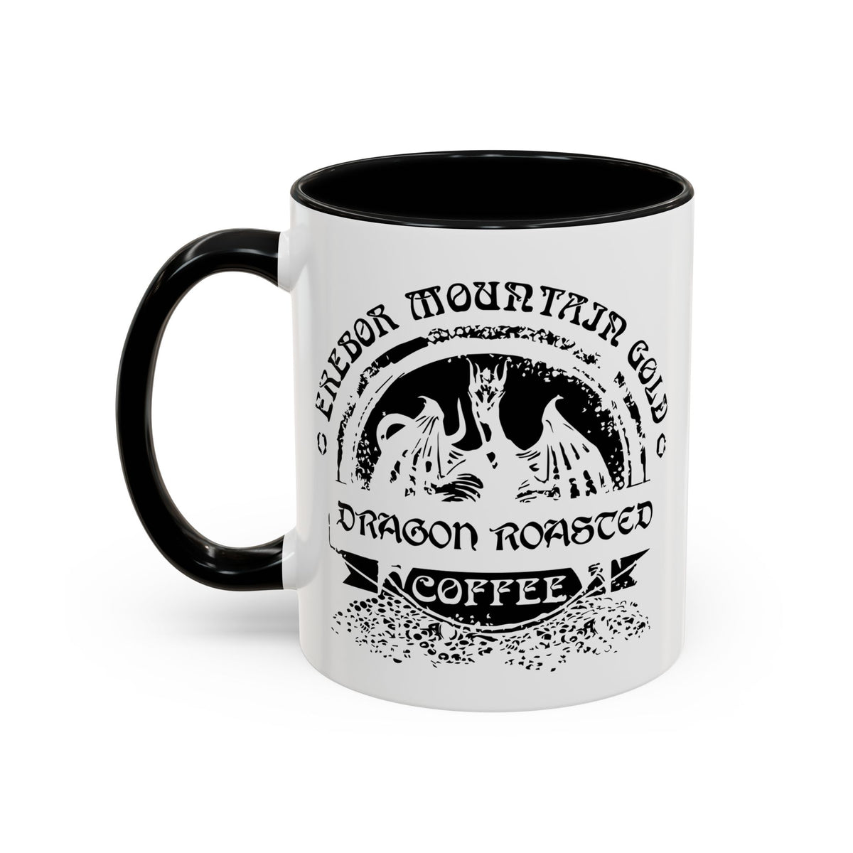 Erebor Mountain Dragon Roasted - The Hobbit Coffee Mug