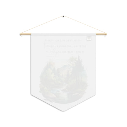 His Grief Will Teach Him Wisdom Wall Pennant - Lord of the Rings Art