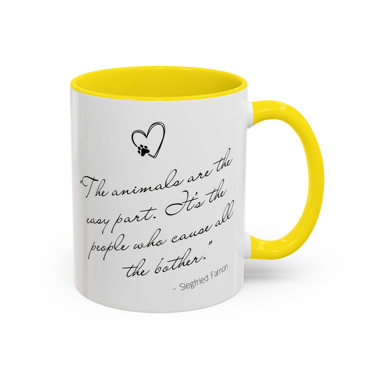 Animals Are The Easy Part - All Creatures Great and Small Coffee Mug