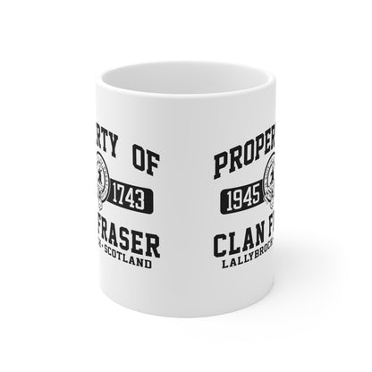Property of Clan Fraser Ceramic Mug - Outlander