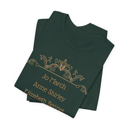 Literary Heroines - Book Lovers T-shirt