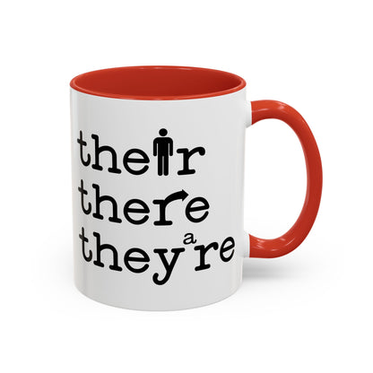 Their, There, They're Coffee Mug