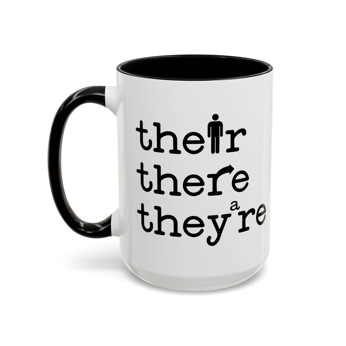 Their, There, They're Coffee Mug