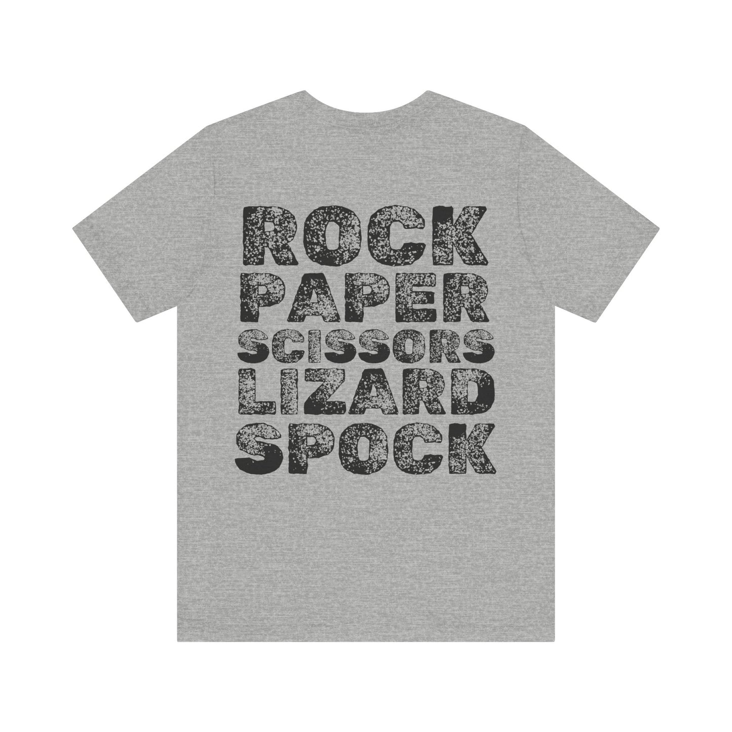 Rock Paper Scissors Lizard Spock T-shirt - Big Bang Theory