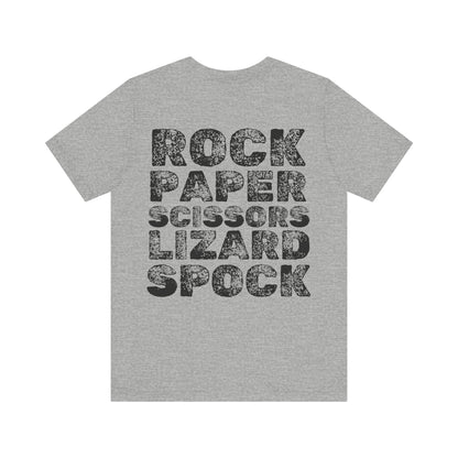 Rock Paper Scissors Lizard Spock T-shirt - Big Bang Theory