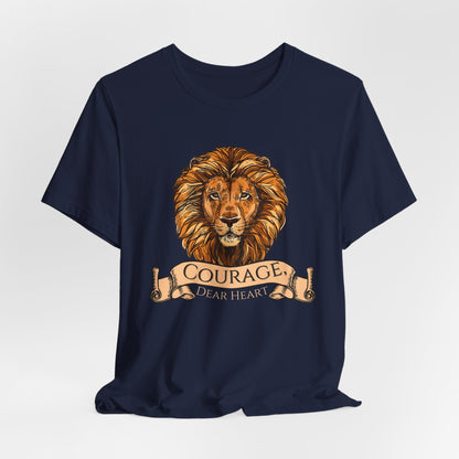 Aslan Courage Dear Heart - Chronicles of Narnia T-shirt