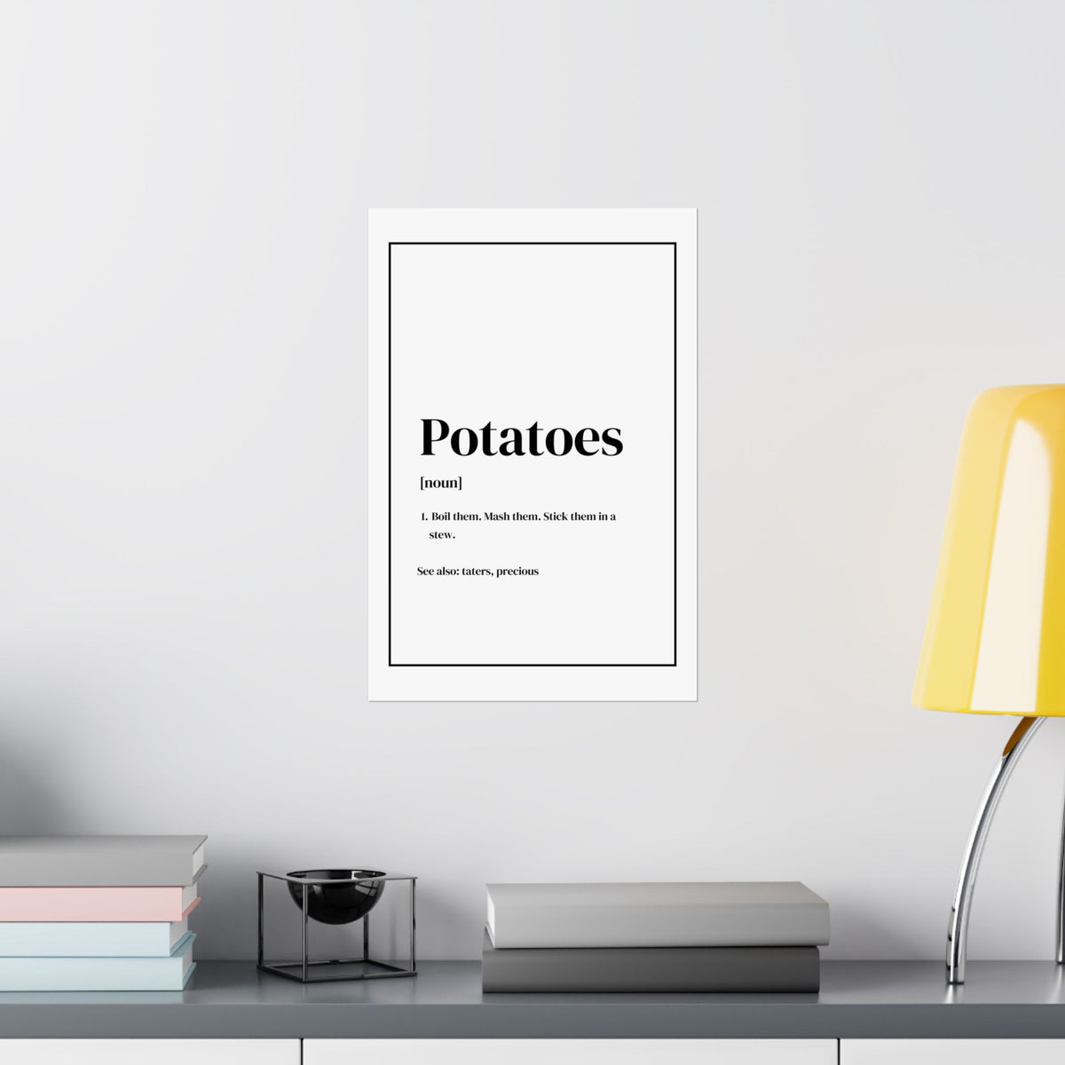 Potatoes Definition - Lord of the Rings Poster