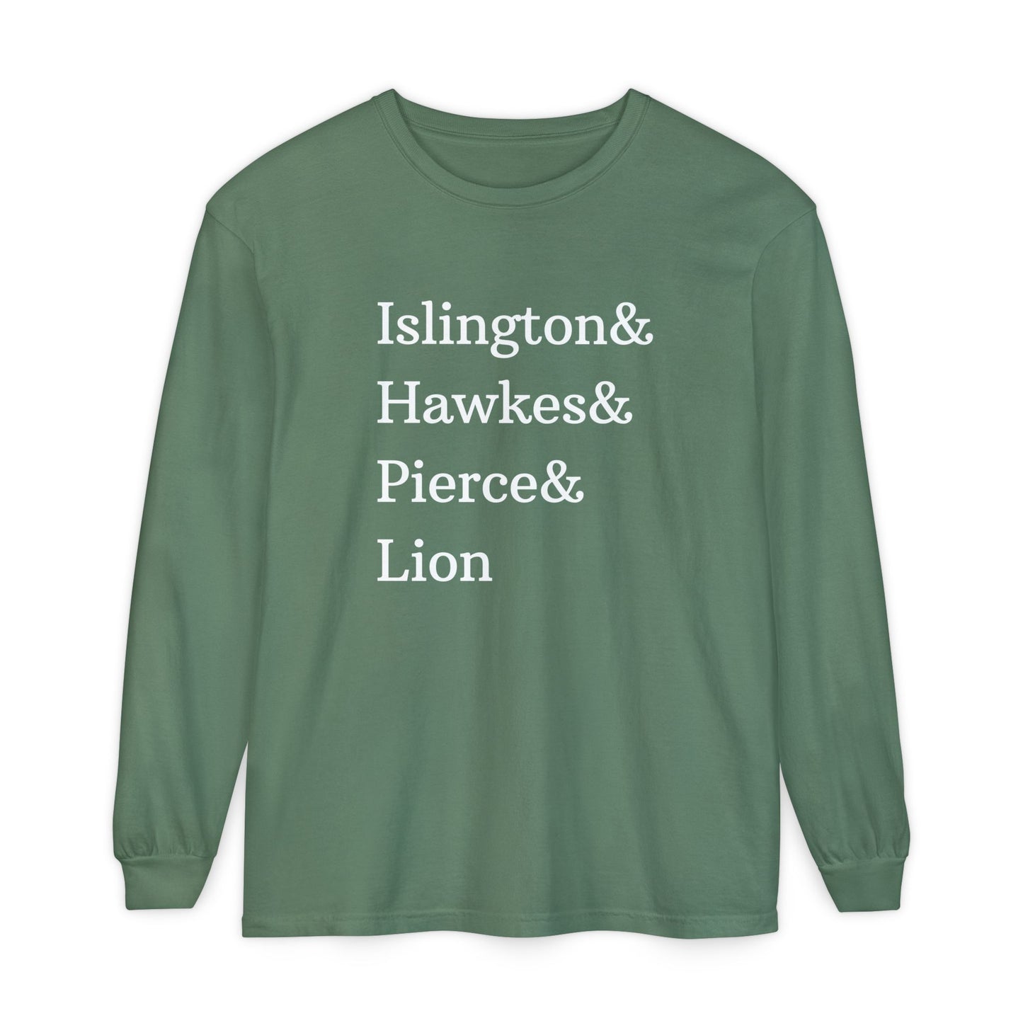 Emma M Lion Character Names - Long Sleeve T-Shirt
