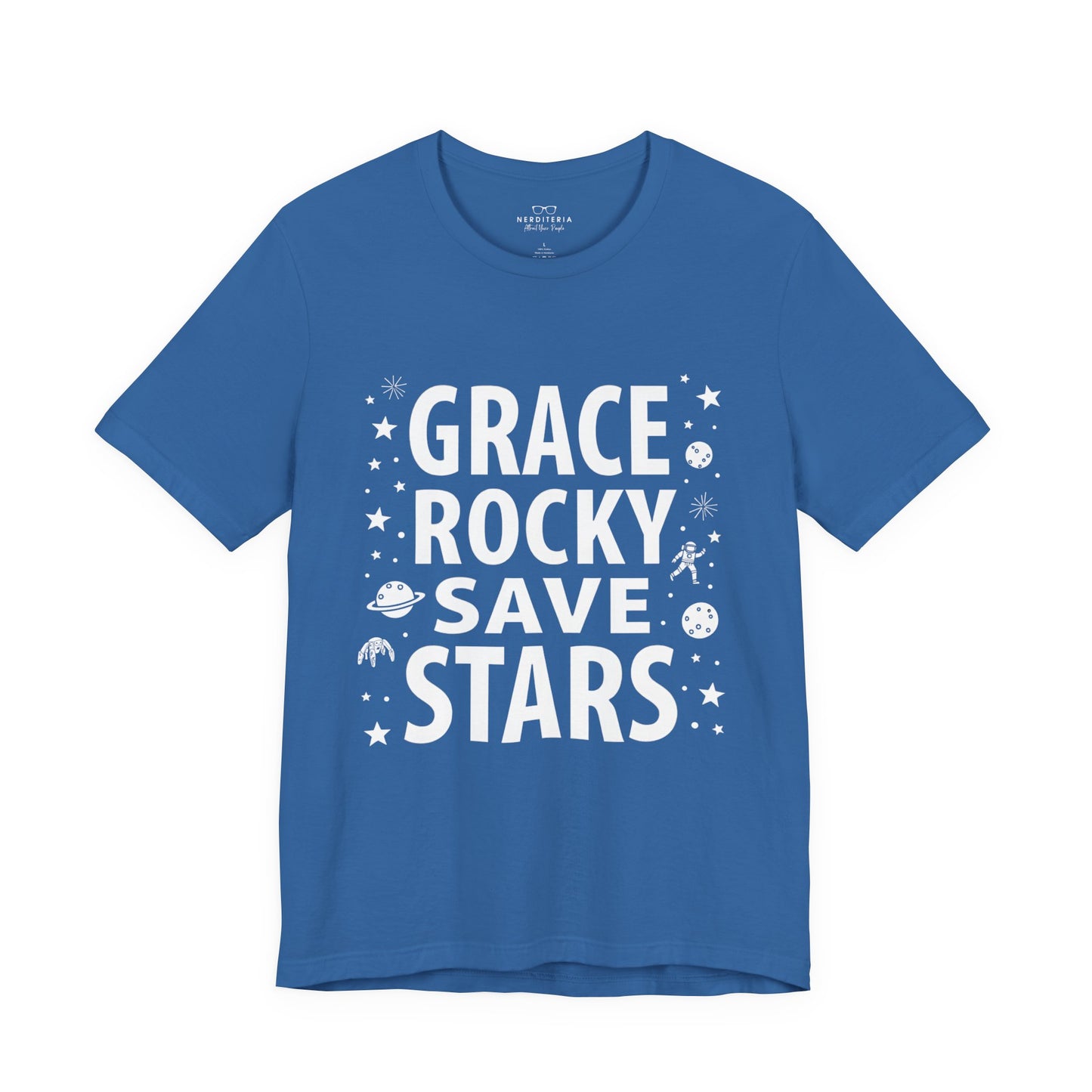 Grace Rocky Save Stars - Project Hail Mary T-Shirt