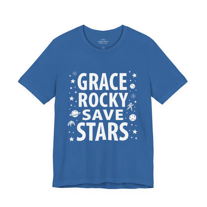 Grace Rocky Save Stars - Project Hail Mary T-Shirt