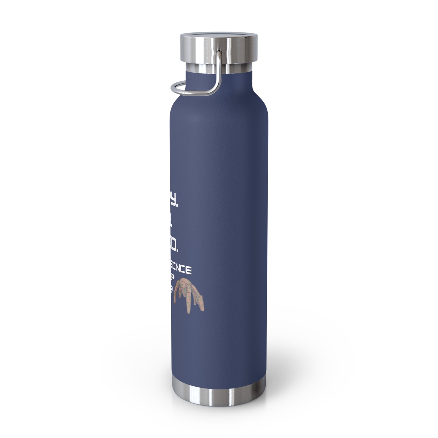 Grumpy Angry Stupid - Project Hail Mary Copper Vacuum Insulated Bottle