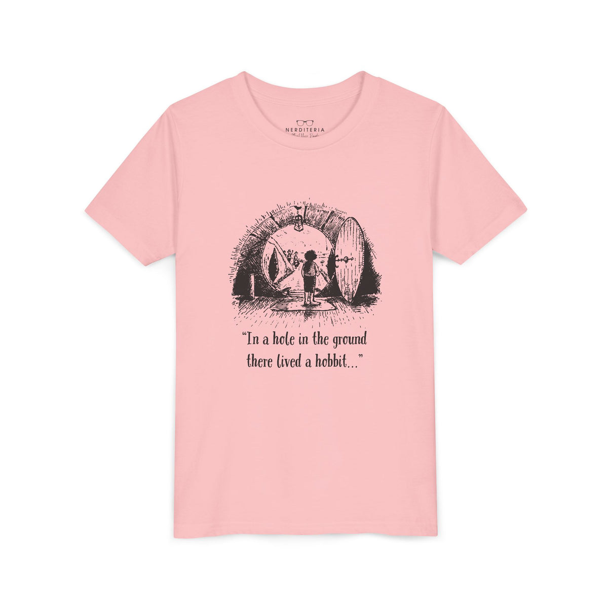In a Hole in the Ground There Lived a Hobbit - Lord of the Rings Kids’ Tee