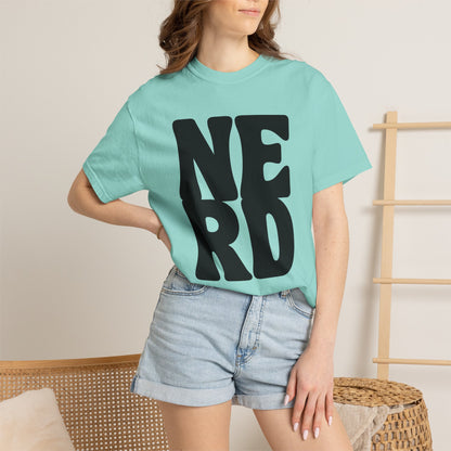 Block Letters Oversized Unisex - Nerd T-shirt