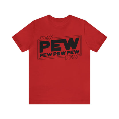 pew pew star wars tshirt