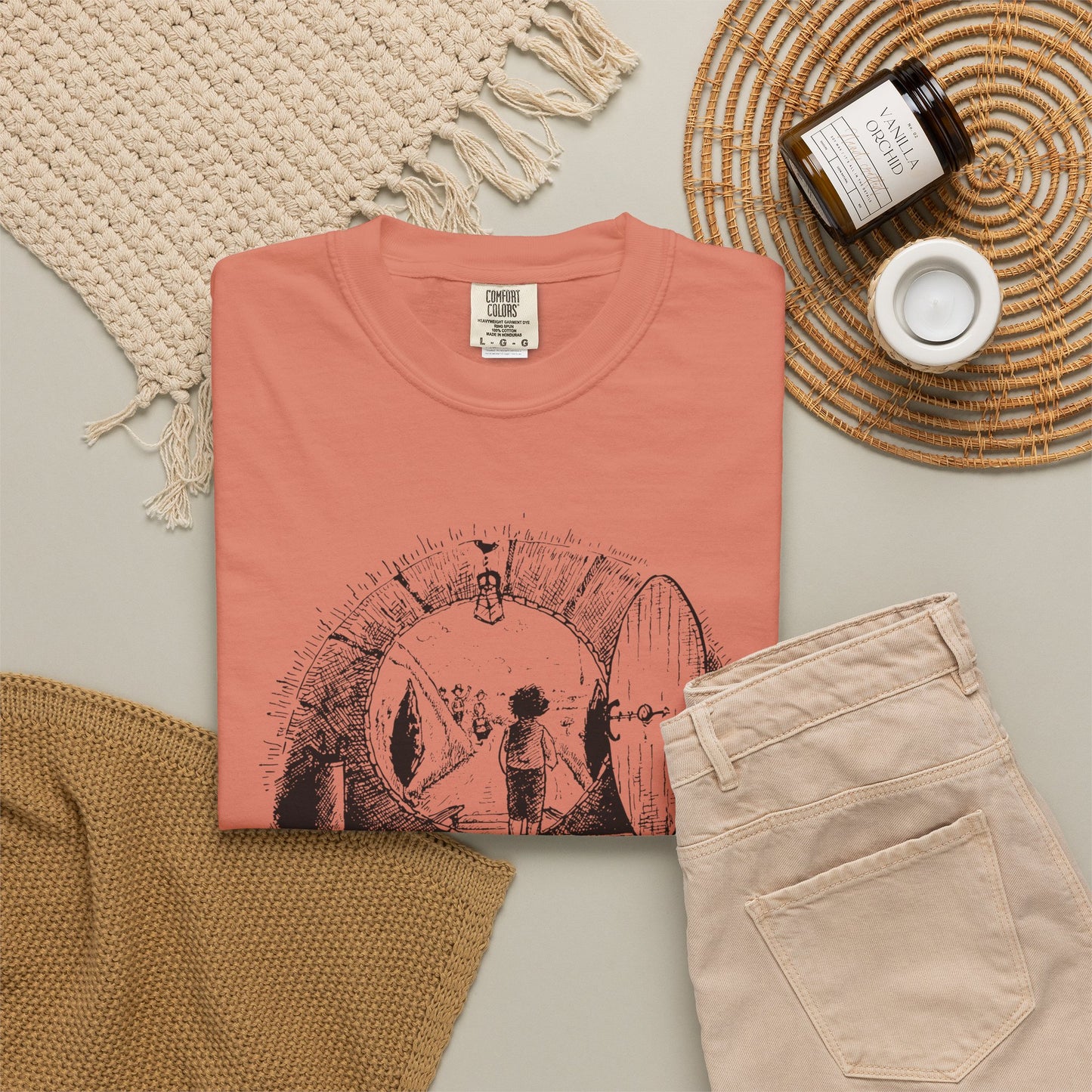 In a Hole in the Ground There Lived a Hobbit T-shirt - The Lord of The Rings