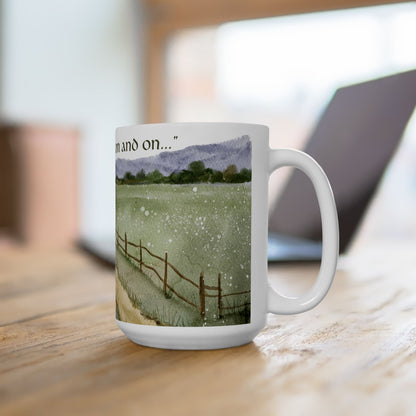 The Road Goes Ever On - Lord of the Rings Coffee Mug