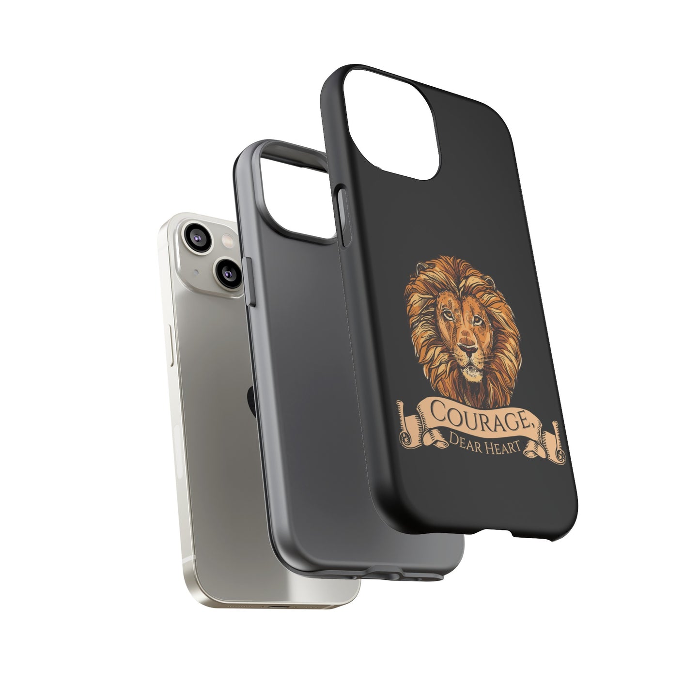 Aslan Courage Dear Heart Phone Case - Book Lovers