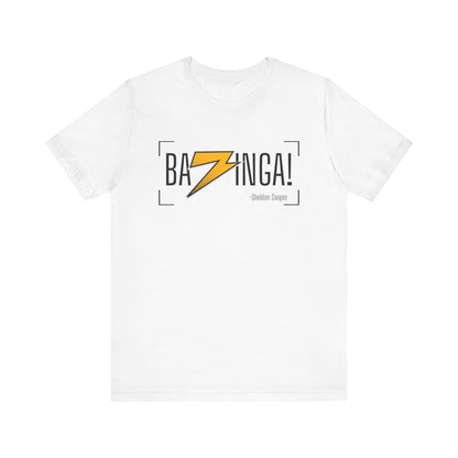 Bazinga! Sheldon Cooper T-shirt - Big Bang Theory