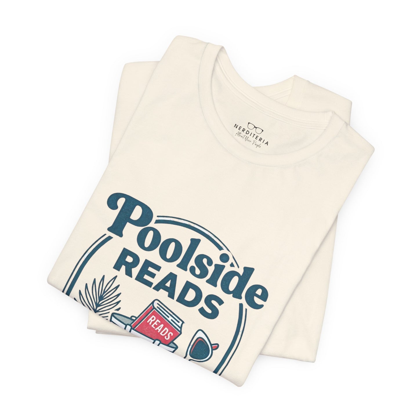 Poolside Reads Tee | Book Girl Summer - Book Lover T-Shirt