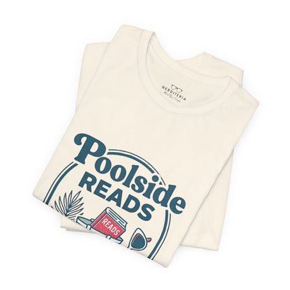 Poolside Reads Tee | Book Girl Summer - Book Lover T-Shirt