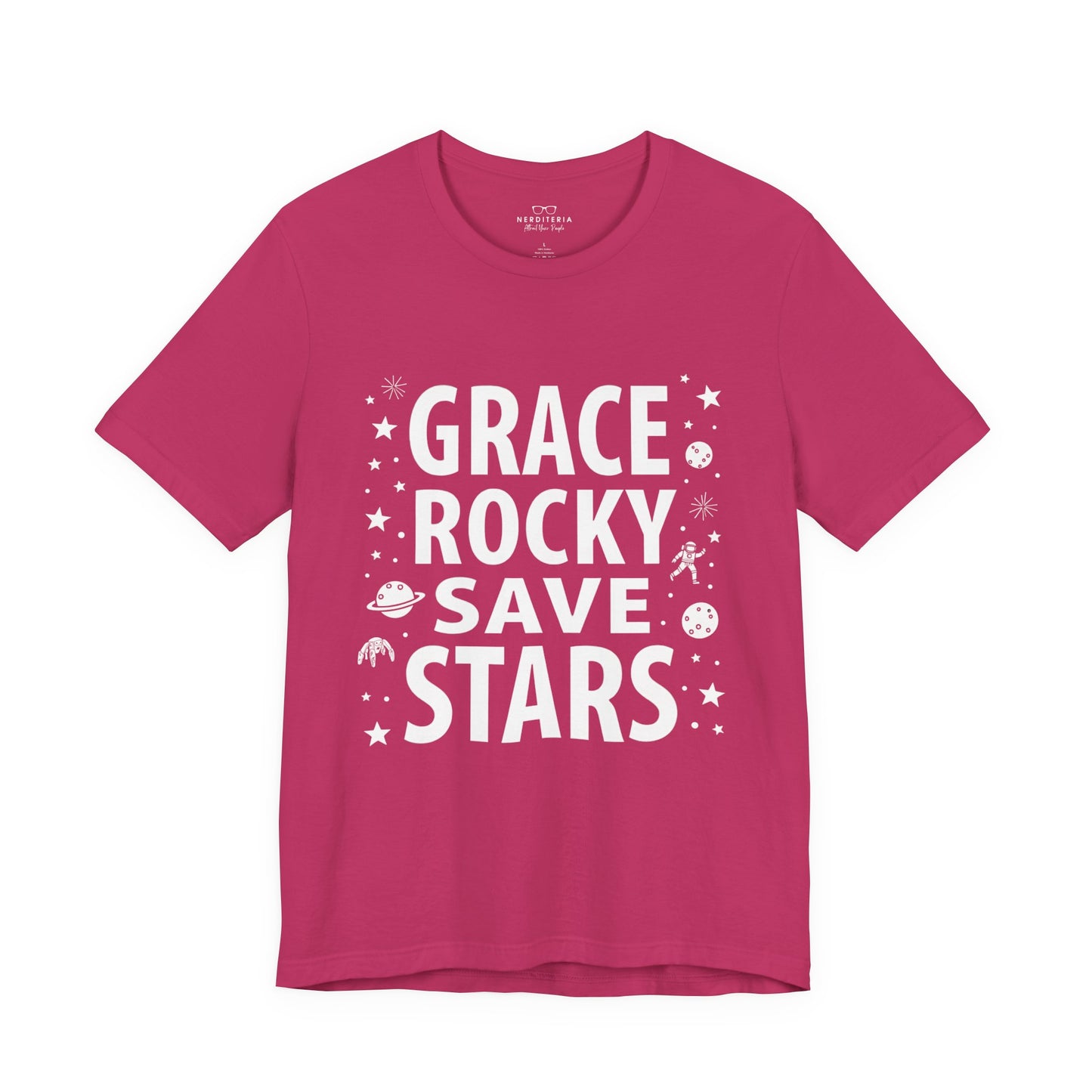 Grace Rocky Save Stars - Project Hail Mary T-Shirt