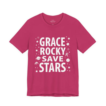 Grace Rocky Save Stars - Project Hail Mary T-Shirt