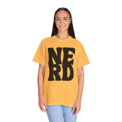Block Letters Oversized Unisex - Nerd T-shirt