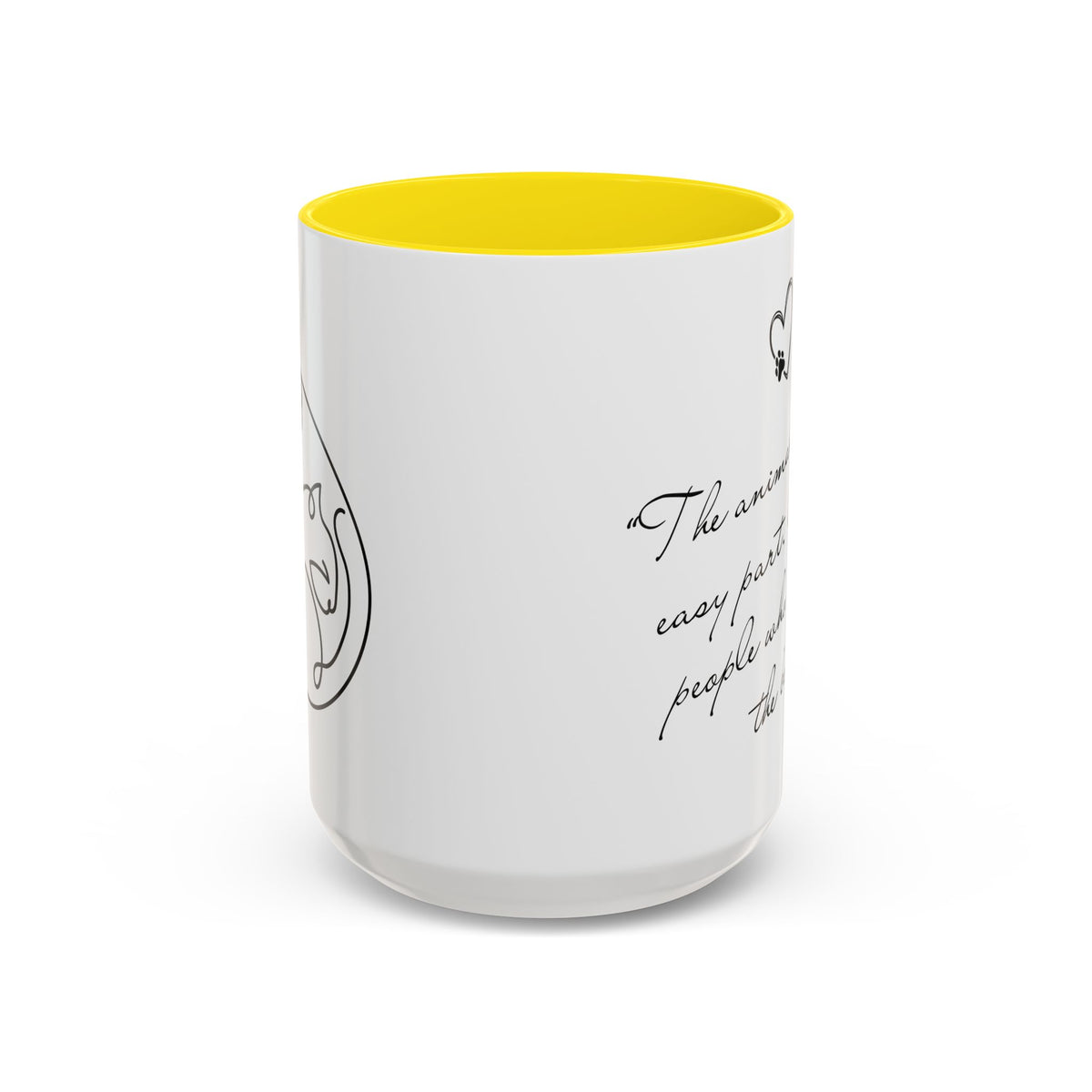 Animals Are The Easy Part - All Creatures Great and Small Coffee Mug