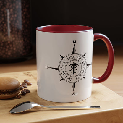 Not All Those Who Wander Are Lost - Lord of the Rings Coffee Mug