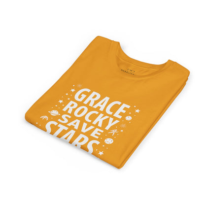 Grace Rocky Save Stars - Project Hail Mary Kids' T-Shirt
