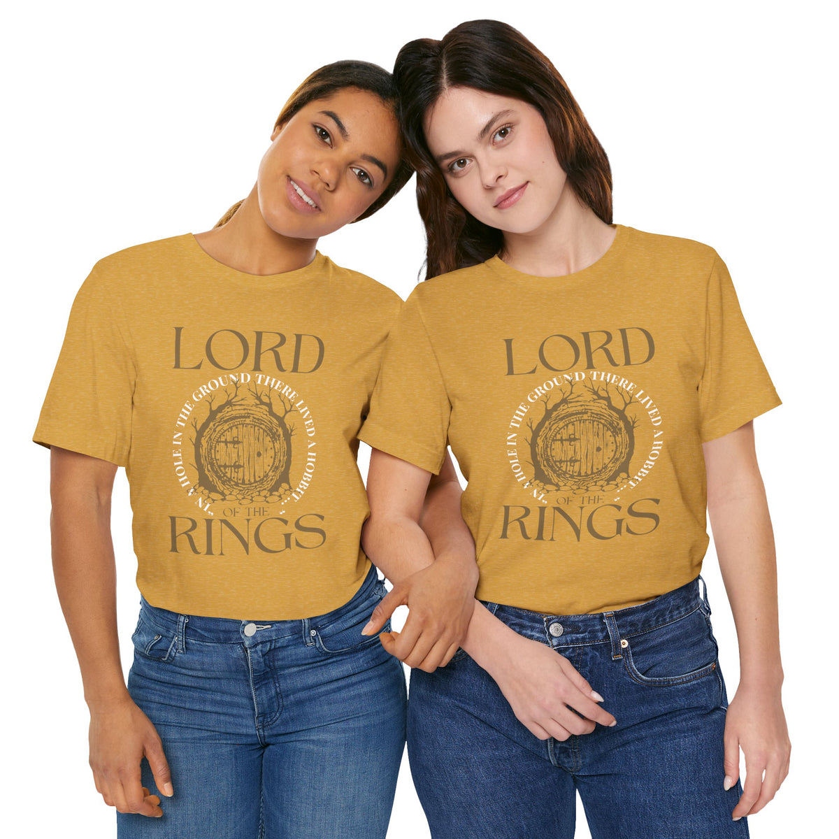 Hobbit Hole Design - Lord of the Rings T-Shirt