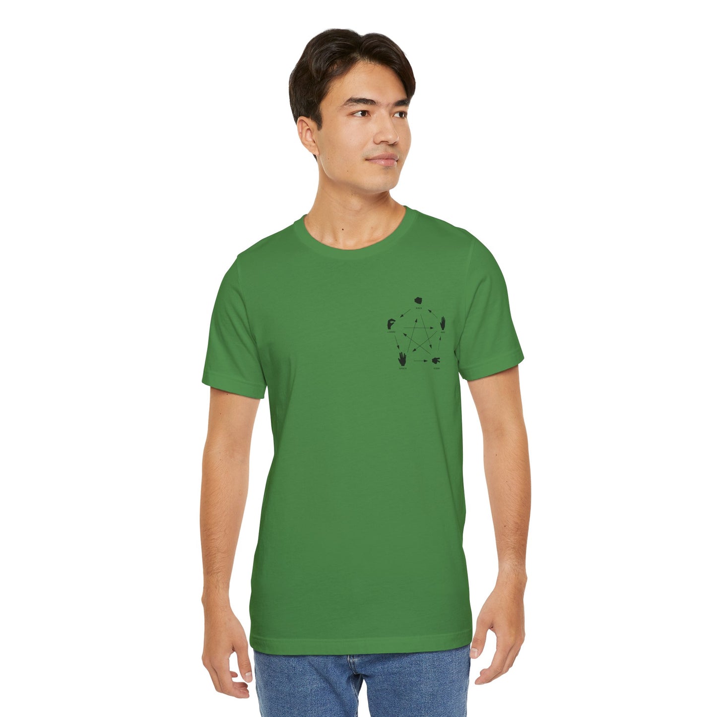 Rock Paper Scissors Lizard Spock T-shirt - Big Bang Theory