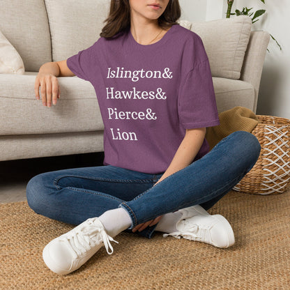 Emma M. Lion Character Names - Book Lovers Softstyle T-Shirt