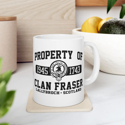 Property of Clan Fraser - Outlander Coffee Mug