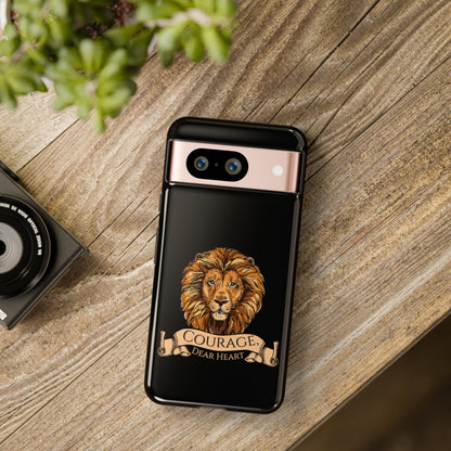 Aslan Courage Dear Heart Phone Case - Book Lovers