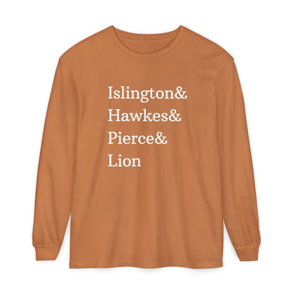 Emma M Lion Character Names - Long Sleeve T-Shirt